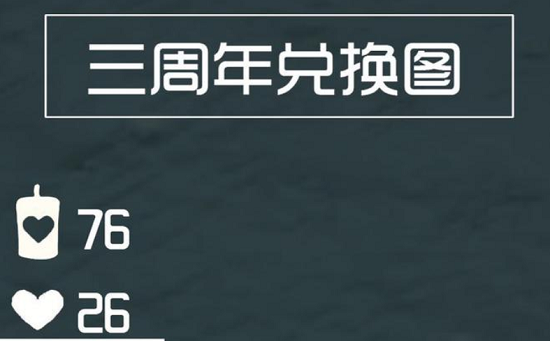 光遇三周年庆兑换图