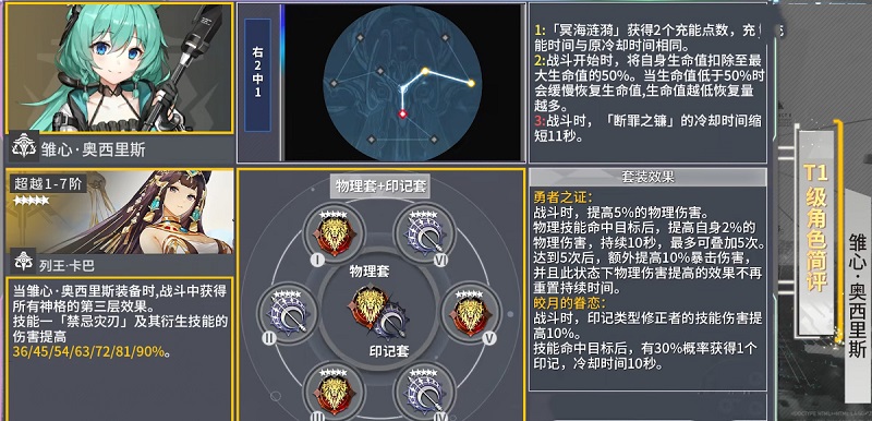 深空之眼雏心奥西里斯攻略大全