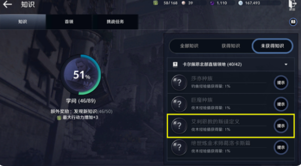 黑色沙漠艾利恩教的叛徒定义知识位位置一览