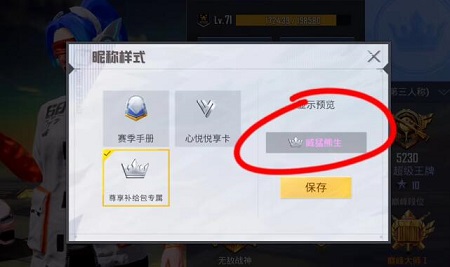 和平精英紫色名字怎么来的