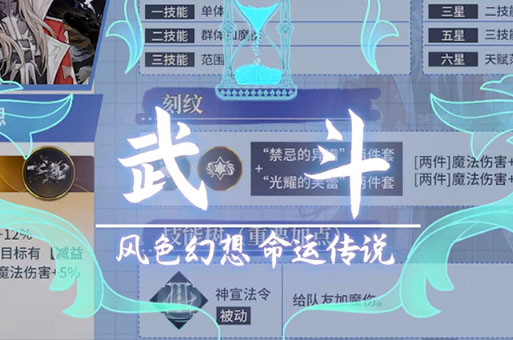 风色幻想命运传说芬莉鲁角色攻略