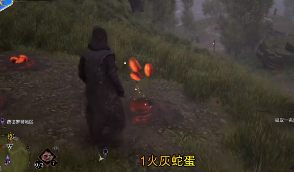 霍格沃茨之遗火灰蛇蛋位置