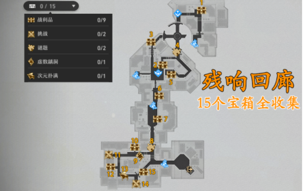 崩坏星穹铁道残响回廊宝箱位置 残响回廊宝箱收集攻略