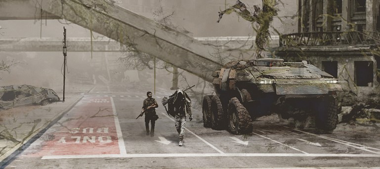 末日收集物资的游戏