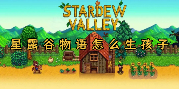 星露谷物语怎么生孩子