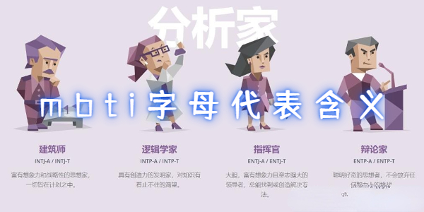 mbti字母代表含义
