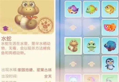 《摩尔庄园手游》水蛇的作用 水蛇可以做菜吗