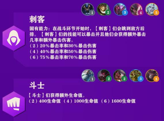 《金铲铲之战》羁绊搭配高清大图