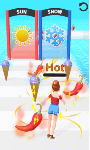 hot run 3d游戏抖音