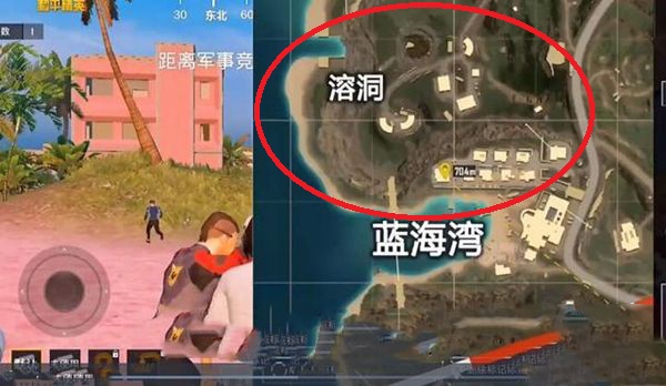 和平精英度假岛溶洞密室在哪