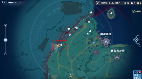 幻塔简易码头怎么上去