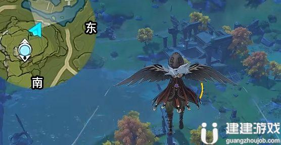 原神遁玉陵三个仙灵在哪