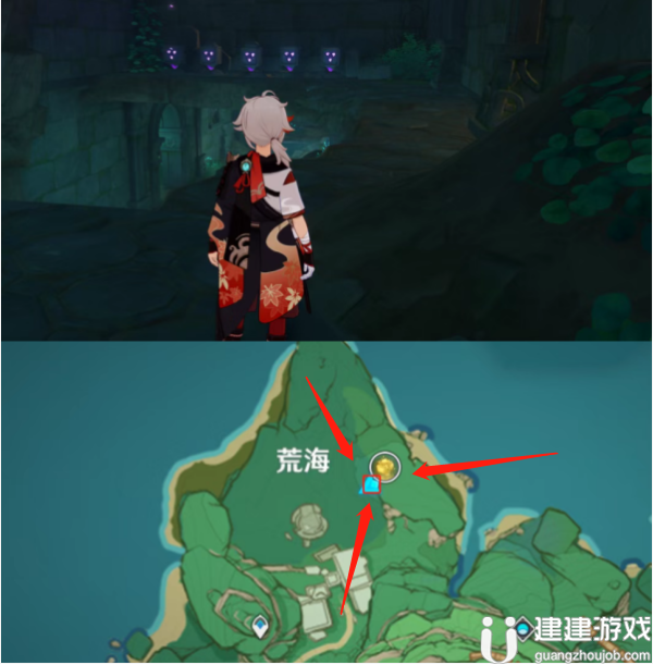 《原神》农民的宝藏第五块石板挖掘位置