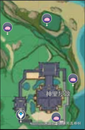 《原神》绯樱绣球位置分布图最新一览