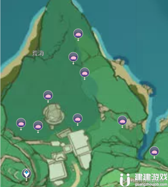 《原神》绯樱绣球位置分布图最新一览