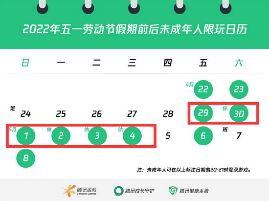 王者荣耀五一能玩几个小时