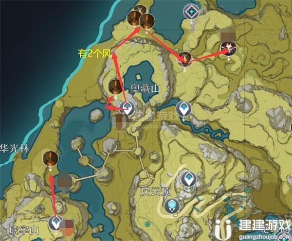 《原神》精英怪位置地图