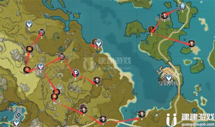 《原神》精英怪位置地图