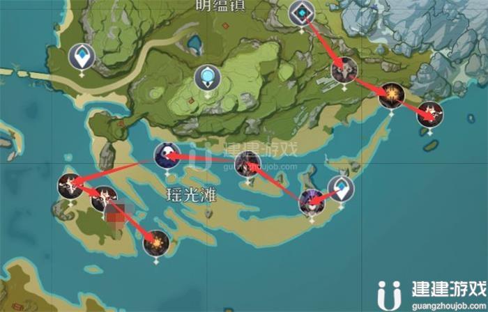 《原神》精英怪位置地图