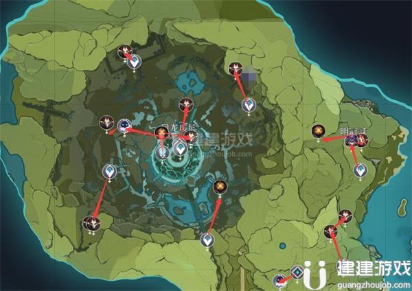 《原神》精英怪位置地图
