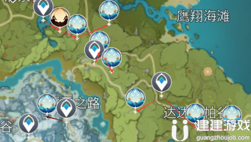 原神骗骗花分布图2022最新