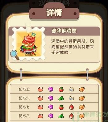 动物夜市汉堡配方
