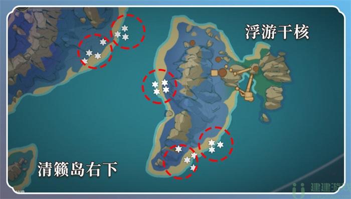 原神蜉蝣干核刷新点2022