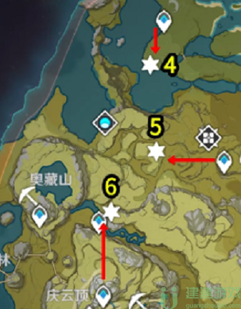 璃月地灵龛分布图2022