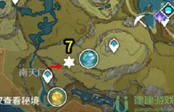 璃月地灵龛分布图2022