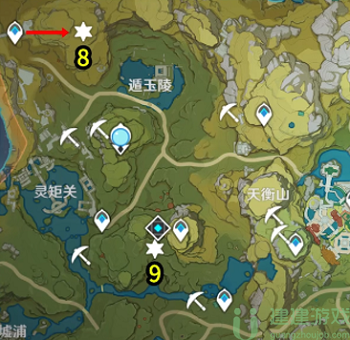 璃月地灵龛分布图2022