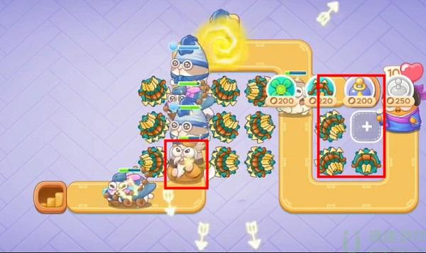 保卫萝卜4白萝卜传奇第七关攻略