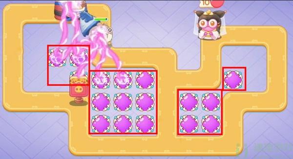 保卫萝卜4白萝卜传奇第12关攻略
