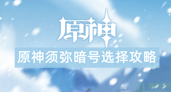 原神须弥接头暗号攻略