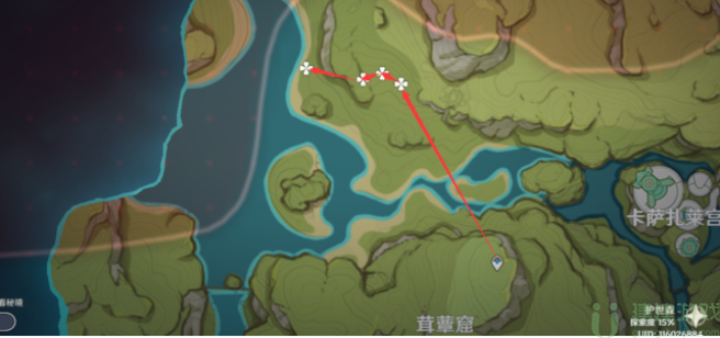 原神香辛果采集线路