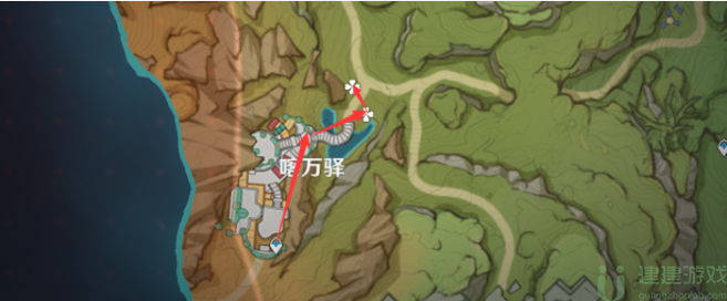 原神香辛果采集线路