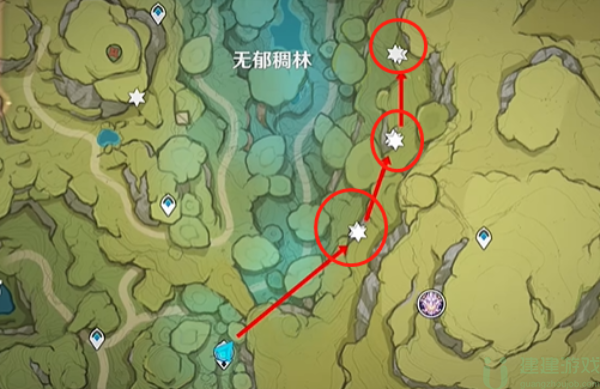 原神劫波莲采集线路