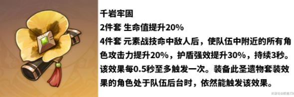 原神妮露圣遗物搭配推荐