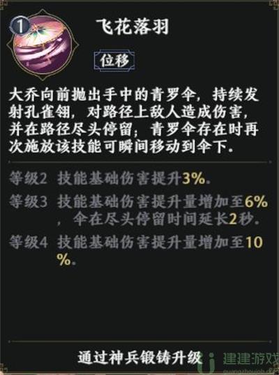 极无双2大乔值得培养吗