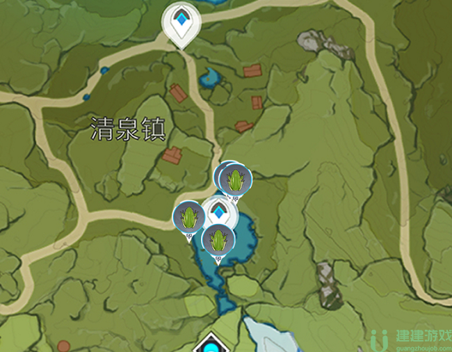 原神青蛙哪里多