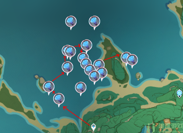 原神海灵芝采集点2023