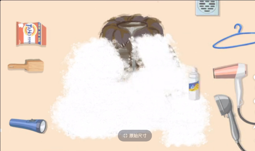 抖音收纳达人清洗羽绒服攻略