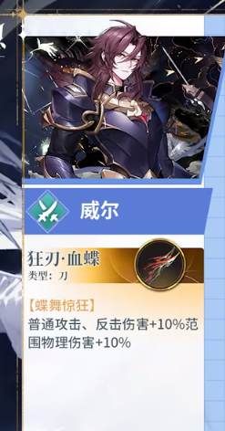 风色幻想命运传说威尔角色攻略
