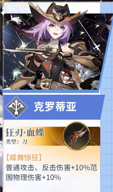 风色幻想命运传说克罗蒂亚值得培养吗