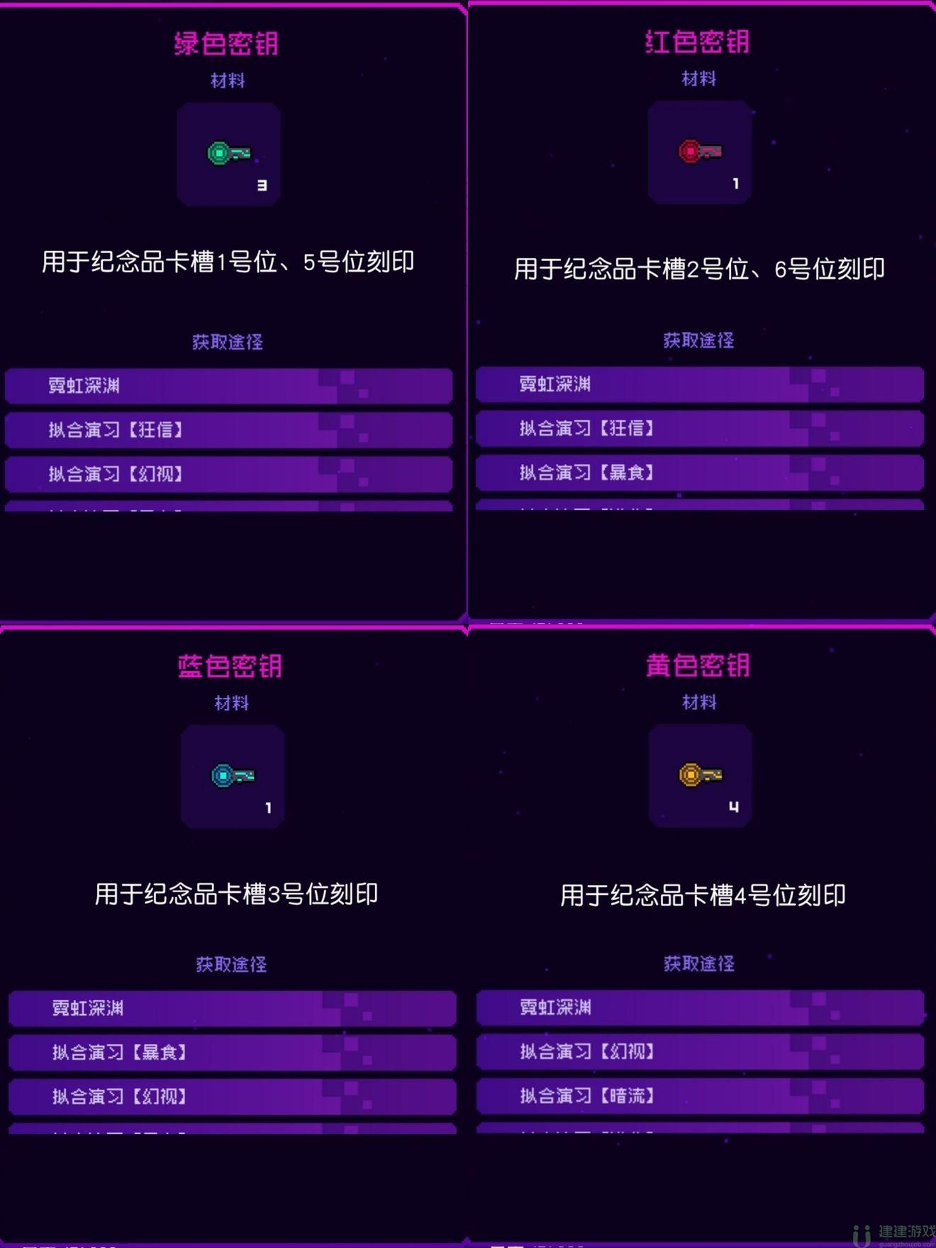 霓虹深渊无限材料有什么用