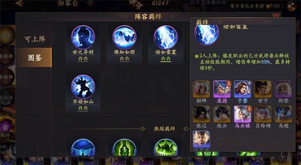 乱世逐鹿新手阵容推荐