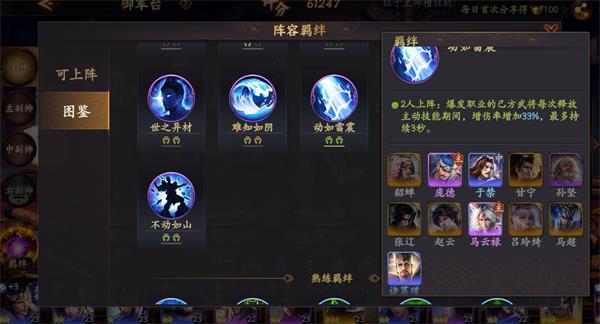 乱世逐鹿新手阵容推荐
