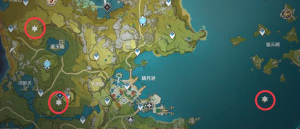 原神璃月地灵龛位置图