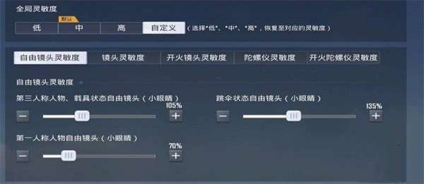 和平精英灵敏度ss20最新