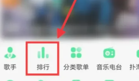 QQ音乐怎么查看指数排行榜