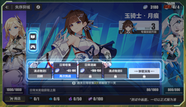 崩坏3失序异域关卡怎么样